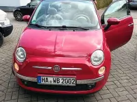 Używany Fiat 500C Pop 69 KM (50 kW) 2011 Czerwony Kabriolet