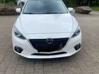 Second-hand Mazda 3 Sports-Line 150 CP (110 kW) 2015 Alb Berlinǎ