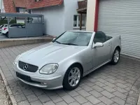 Gebraucht Mercedes SLK230 197 PS (144 kW) 2000 Silber Cabrio