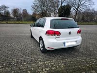 Gebraucht VW Golf VI 80 PS (58 kW) 2009 Weiß Kleinwagen