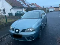 Gebraucht Seat Ibiza 85 PS (62 kW) 2007 Blau Kleinwagen