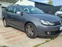 Gebraucht VW Golf VI Comfortline 105 PS (77 kW) 2013 Grau Kombi