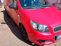Gebraucht Chevrolet Aveo 2011 Rot Kleinwagen