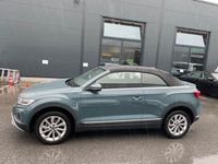 Gebraucht VW T-Roc Cabriolet Style 116 PS (85 kW) 2024 Petroleum blue metallic Cabrio