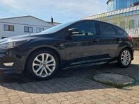 Brugt Ford Focus ST-Line 140 HK (102 kW) 2018 Sort Sedan