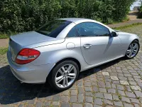 Gebraucht Mercedes SLK200 163 PS (119 kW) 2005 Silber Cabrio