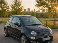 Gebraucht Fiat 500 Lounge 69 PS (50 kW) 2017 Schwarz Kleinwagen