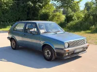 Gebraucht VW Golf II 75 PS (55 kW) 1984 Blau Kleinwagen