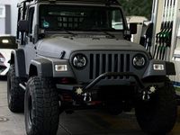 Gebraucht Jeep Wrangler Sahara 177 PS (130 kW) 2001 Grau SUV