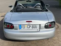 Gebraucht Mazda MX5 110 PS (80 kW) 1999 Silber Cabrio
