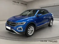 Gebraucht VW T-Roc Cabriolet Style 150 PS (110 kW) 2025 Ravennablau (metallic) Cabrio