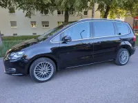 Gebraucht VW Sharan Highline 177 PS (130 kW) 2015 Schwarz Van / Kleinbus