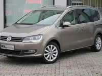 Gebraucht VW Sharan Highline 150 PS (110 kW) 2017 Gold Van / Kleinbus