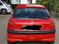Gebraucht Peugeot 206 Tendance 109 PS (80 kW) 2003 Schwarz Limousine