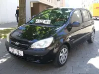 Second-hand Hyundai Getz 67 CP (49 kW) 2008 Negru Hatchback