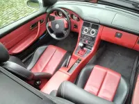 Gebraucht Mercedes SLK230 193 PS (141 kW) 1997 Silber Cabrio
