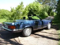 Gebraucht Mercedes SL300 188 PS (138 kW) 1986 Blau Cabrio
