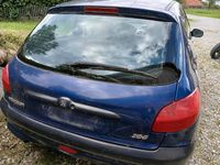 Gebraucht Peugeot 206 60 PS (44 kW) 2001 Blau Kleinwagen