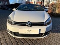 Gebraucht VW Golf Cabriolet 110 PS (80 kW) 2012 Weiß Cabrio