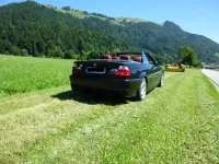 Gebraucht BMW 323 Cabriolet 170 PS (125 kW) 2000 Schwarz Cabrio