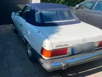 Gebraucht Mercedes SL450 218 PS (160 kW) 1980 Weiß Cabrio