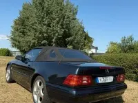 Gebraucht Mercedes SL320 224 PS (164 kW) 1999 Schwarz Cabrio