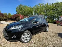 Gebraucht Ford Fiesta Trend 82 PS (60 kW) 2009 Schwarz Kleinwagen
