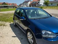 Gebraucht VW Golf VI Comfortline 102 PS (75 kW) 2008 Blau Kleinwagen
