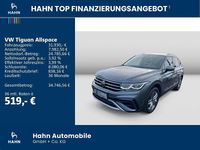 Gebraucht VW Tiguan Allspace Elegance 150 PS (110 kW) 2022 Platinum grey metallic SUV