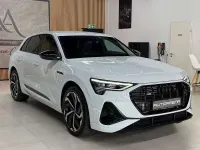 Gebraucht Audi e-tron S-Line 300 kW (408 PS) 2022 Weiß SUV