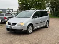 Gebraucht VW Touran 100 PS (73 kW) 2003 Silber Van / Kleinbus