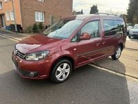 Gebraucht VW Caddy Maxi Comfortline 102 PS (75 kW) 2014 Rot Van / Kleinbus