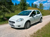 Gebraucht Fiat Grande Punto 65 PS (47 kW) 2009 Weiß Kleinwagen