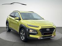 Gebraucht Hyundai Kona Style 177 PS (130 kW) 2018 Acid yellow / mic SUV
