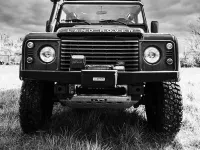 Gebraucht Land Rover Defender 122 PS (89 kW) 2008 Schwarz Kombi