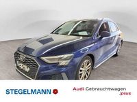 Gebraucht Audi A3 S-Line 150 PS (110 kW) 2021 Navarrablau metallic Limousine