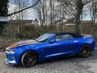 Gebraucht Chevrolet Camaro 453 PS (333 kW) 2017 Blau Cabrio