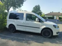 Gebraucht VW Caddy Highline 102 PS (75 kW) 2013 Weiß Van / Kleinbus