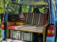 Gebraucht VW Transporter 158 PS (116 kW) 2004 Blau Van