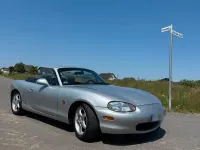 Gebraucht Mazda MX5 110 PS (80 kW) 1999 Silber Cabrio