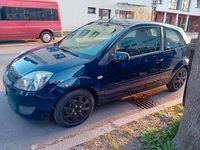 Gebraucht Ford Fiesta 2008 Blau Kleinwagen