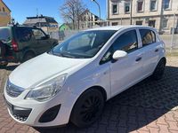 Gebraucht Opel Corsa Edition 69 PS (50 kW) 2012 Weiß Kleinwagen