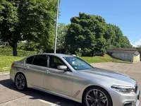 Gebraucht BMW M550 Performance 400 PS (294 kW) 2018 Silber Limousine