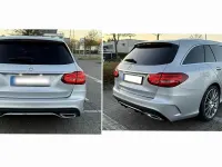 Gebraucht Mercedes C400 AMG line 333 PS (244 kW) 2020 Silber Kombi