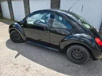 Gebraucht VW New Beetle 102 PS (75 kW) 2001 Schwarz Kleinwagen