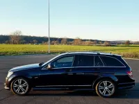 Gebraucht Mercedes C320 AMG line 224 PS (164 kW) 2008 Violet Kombi