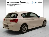 Gebraucht BMW 118 Sport Line 150 PS (110 kW) 2016 Weiß Kleinwagen