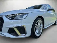 Gebraucht Audi A4 S-Line 204 PS (150 kW) 2023 Gletscherweiß metallic Kombi