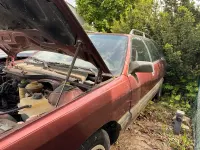 Gebraucht Audi 100 85 PS (62 kW) 1990 Rot Kombi