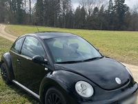 Gebraucht VW New Beetle 107 PS (78 kW) 2002 Schwarz Kleinwagen